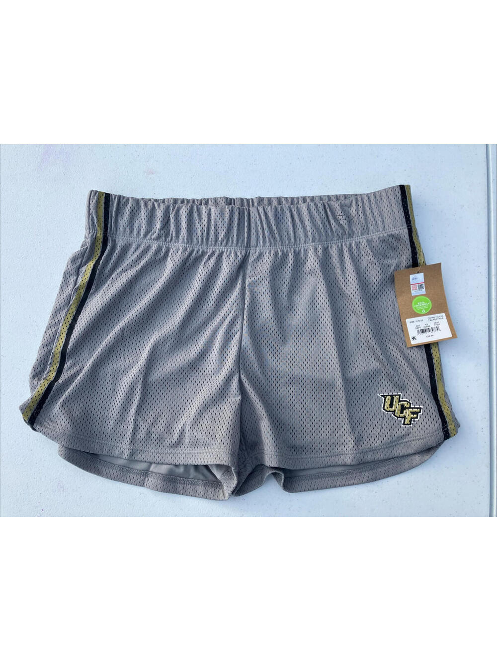 University of Central Florida UCF Knights NCAA Gray Shorts Women's Medium NWT